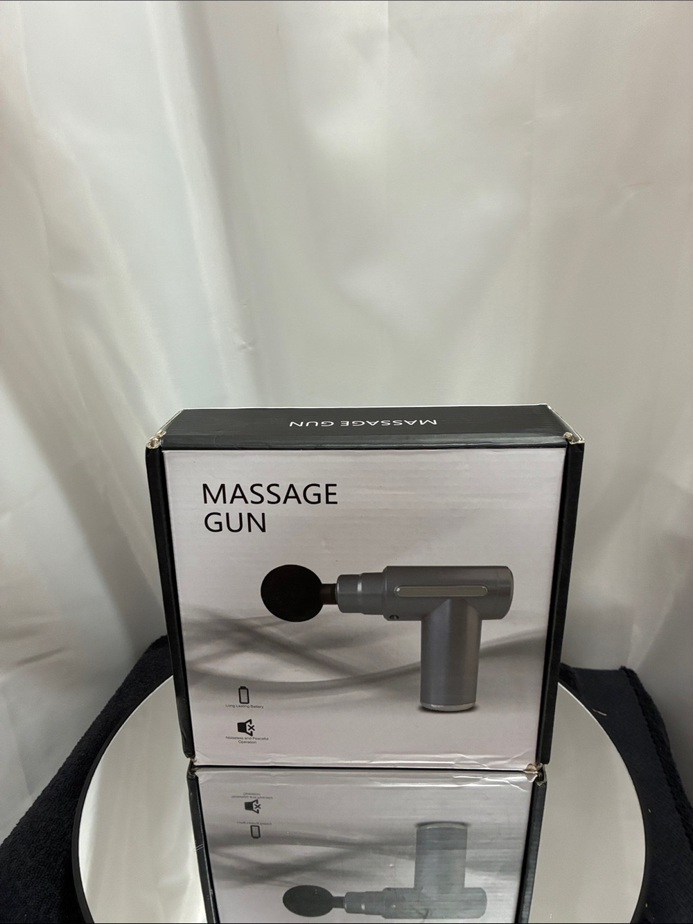 Gray Massage Gun - Portable Percussion Massager NWT